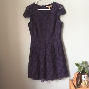Purple Lace Dress